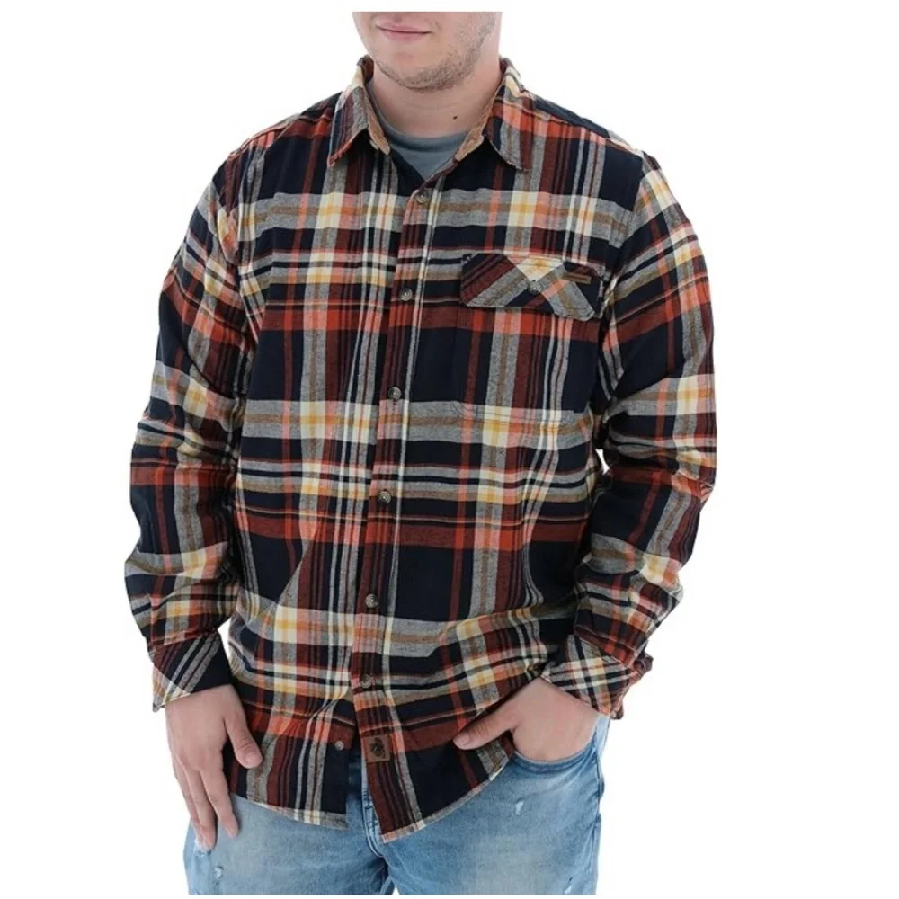 Legendary Whitetails Buck Camp Long Sleeve Flannel Men’s Md Homestead Plaid - Picture 13 of 13